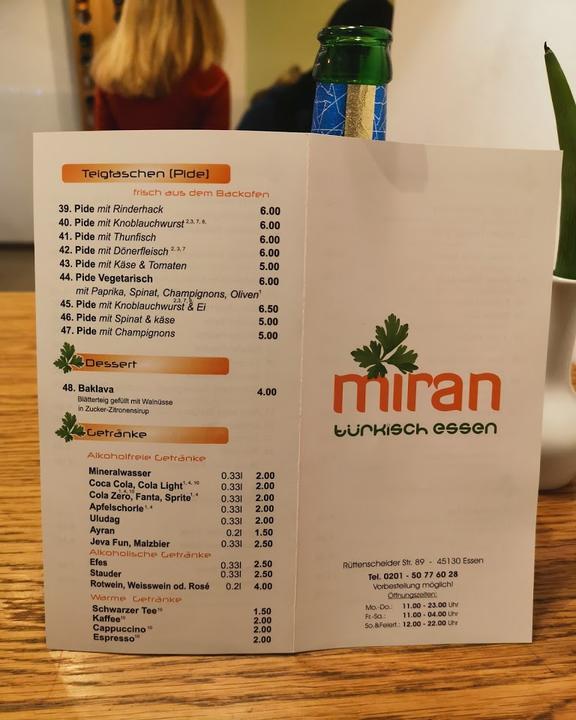 Miran - türkisch essen